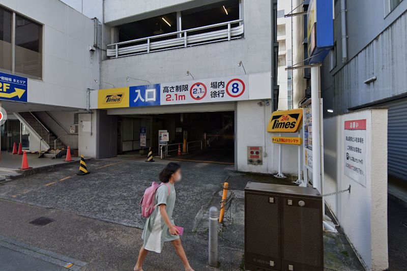 東京上野クリニック岡山医院　駐車場