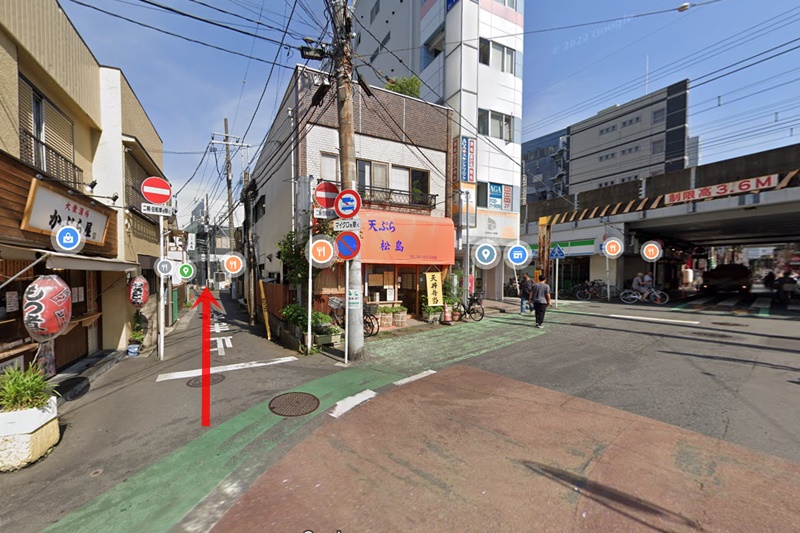 ABCクリニック船橋院　船橋駅　順路