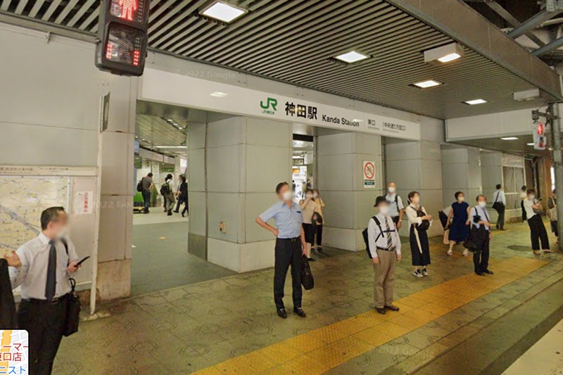 神田駅　ABCクリニック　道順