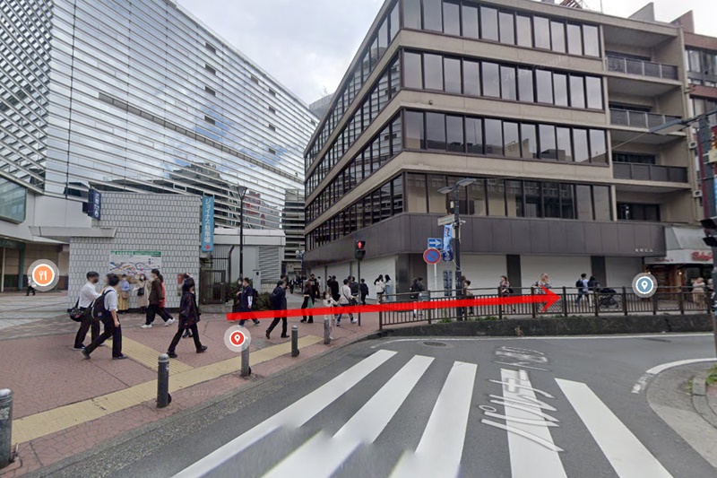 abcクリニック　横浜駅　順路