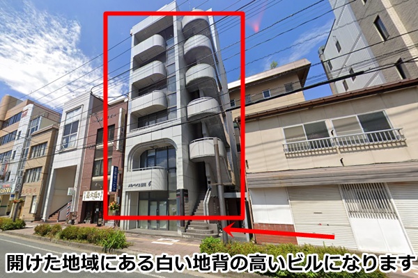 東京ノーストクリニック盛岡院の道順