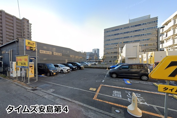 東京ノーストクリニック四日市院の駐車場