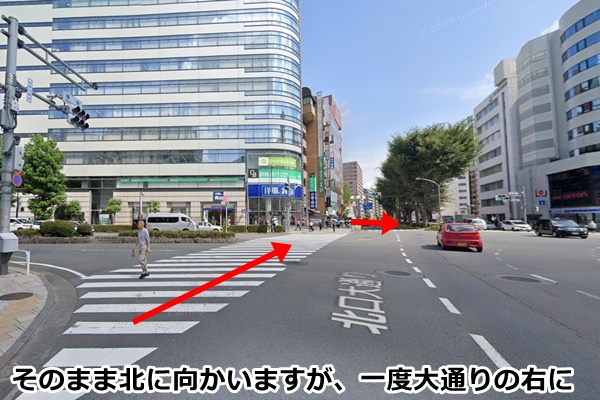 ゼンプレイスピラティス立川の順路