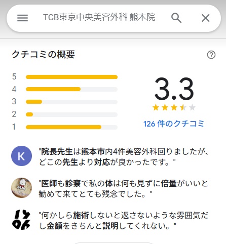 tcb熊本　口コミ